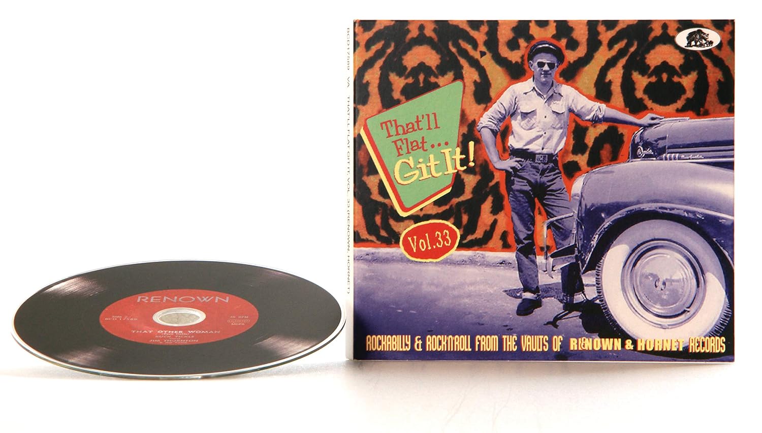Detalle de BCD17589 Vol. 33 Rockabilly & Rock ’n’ Roll CD from Renown & Hornet Records