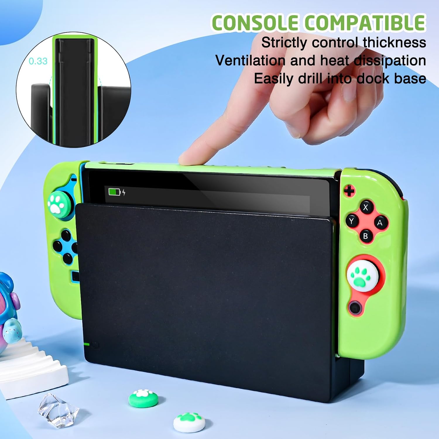 Detalle 2 de DLseego Protective Case for Switch Slim Dockable