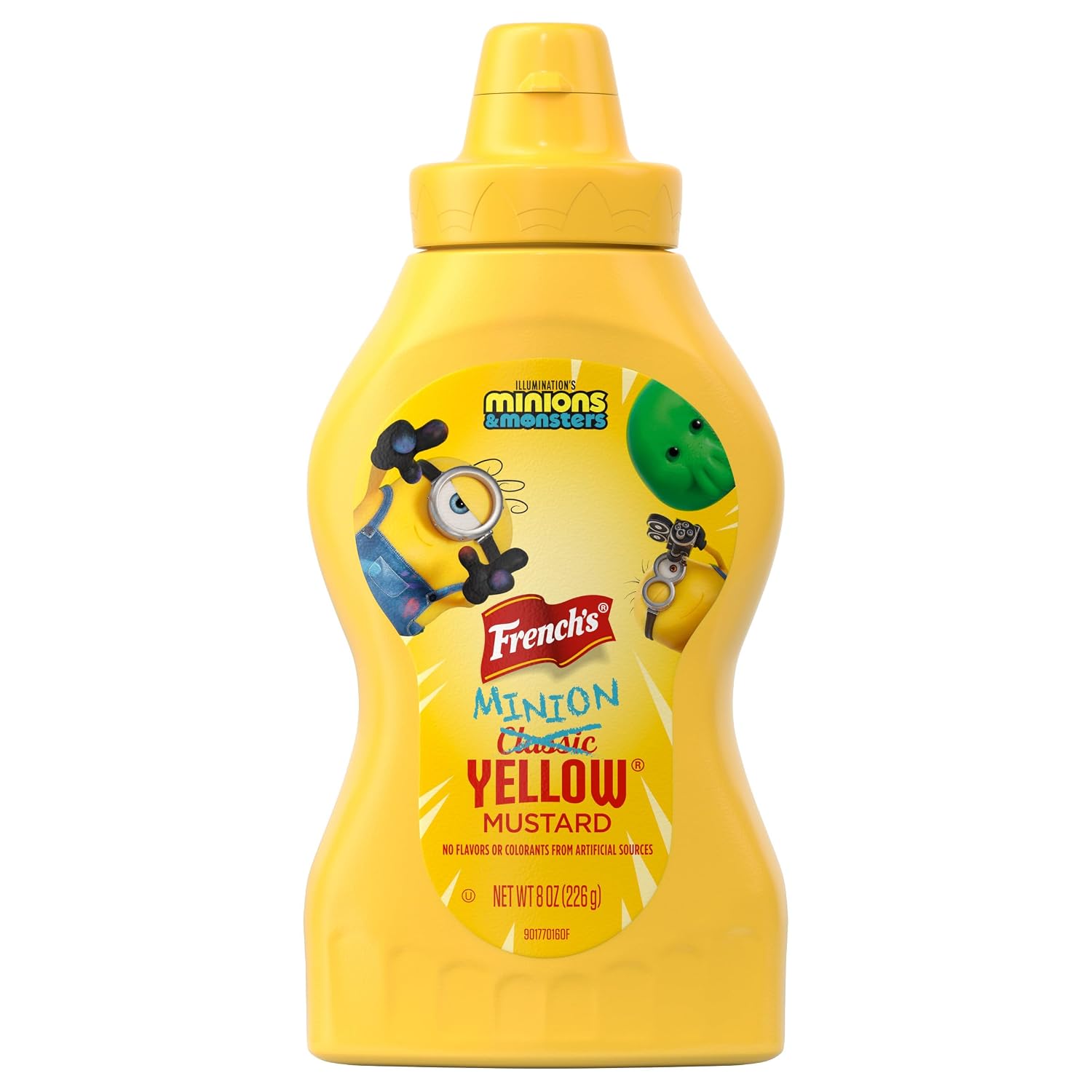 Detalle de French’s Minion Yellow Mustard, 8 oz Squeeze Bottle with Classic Tangy Flavor