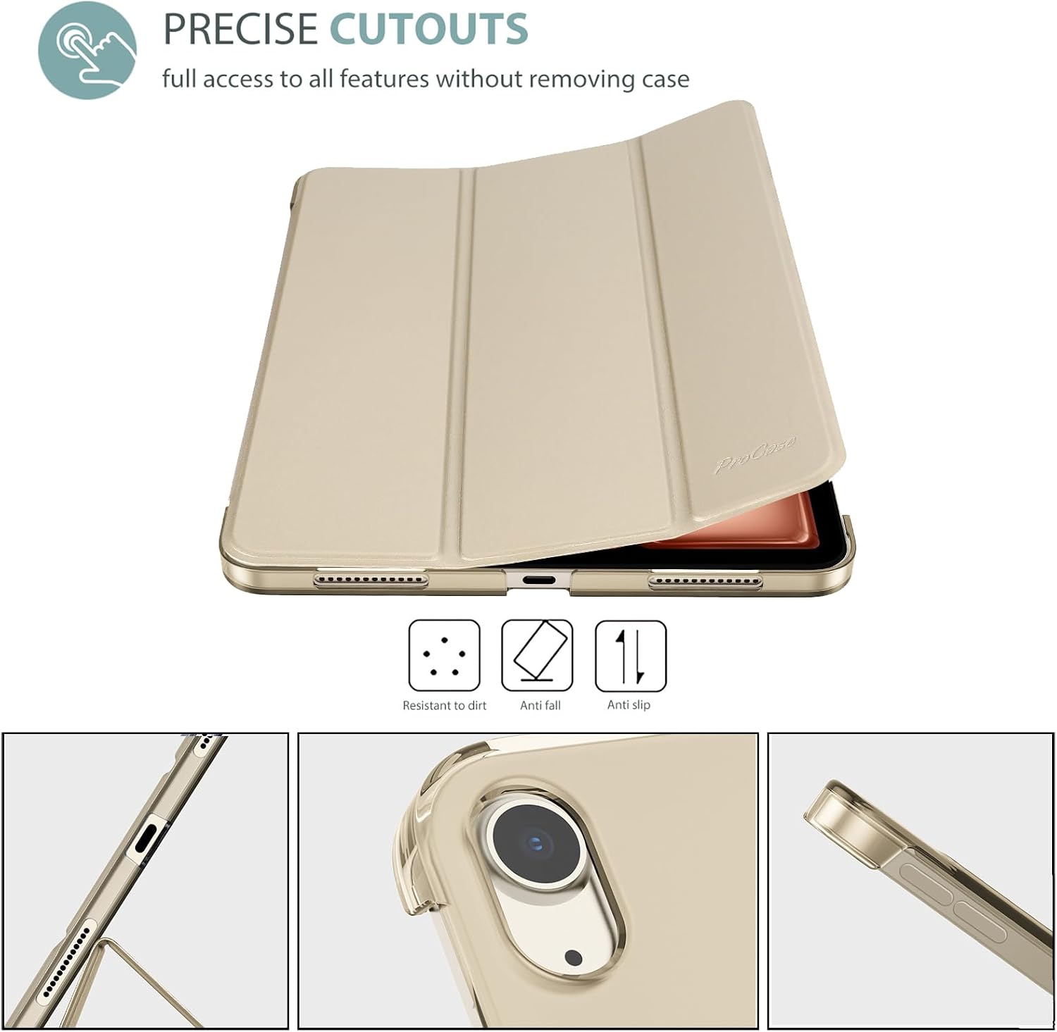 Thumbnail 5 de ProCase iPad Air Case, Starlight