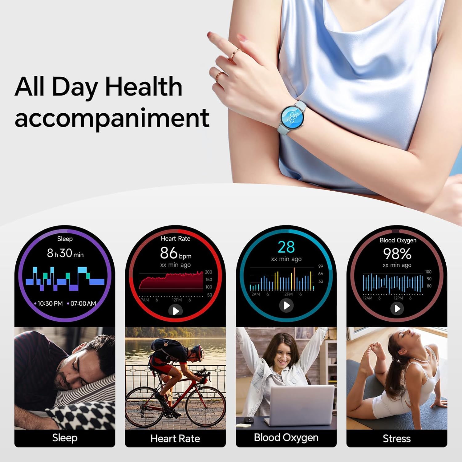 Detalle 2 de Smart watch for iPhone 1.27" HD