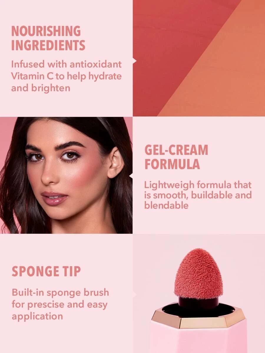 Thumbnail 4 de SHEGLAM Liquid Blush Makeup for Cheeks Matte Finish – Birthday Suit