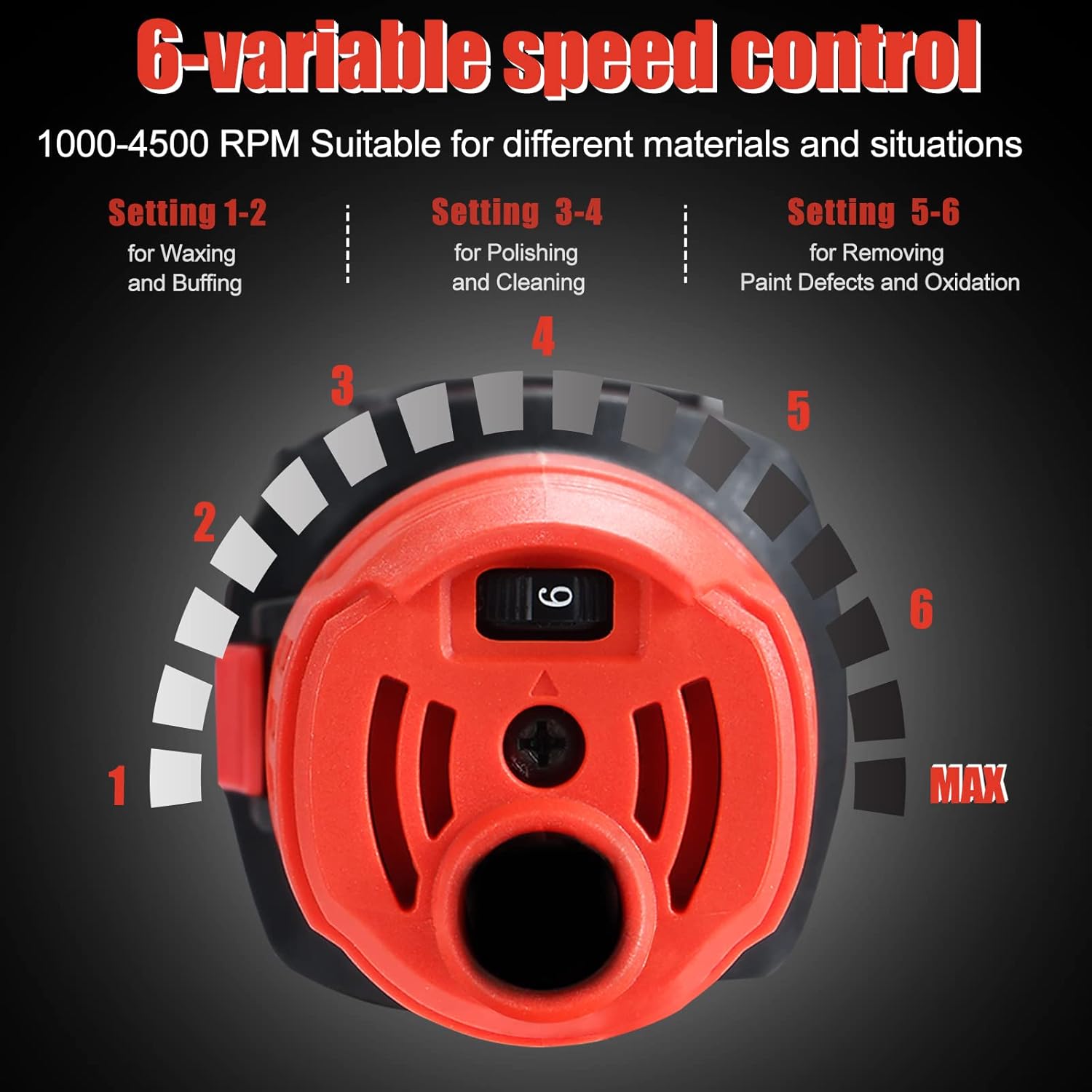 Thumbnail 5 de AOBEN 6 inch Dual Action Car Polisher 700W