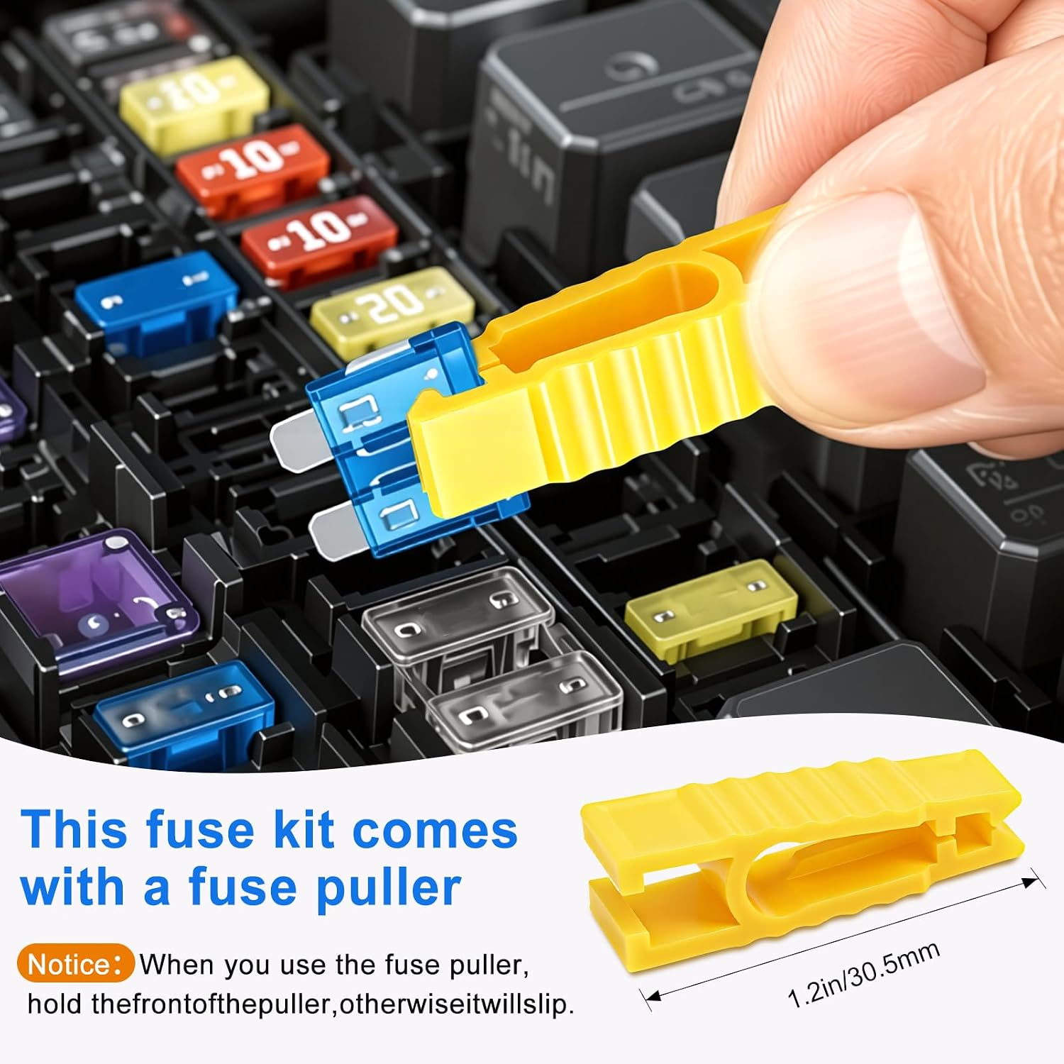 Detalle 1 de Eoppen Automotive Fuse Assortment Kit, 360-Piece
