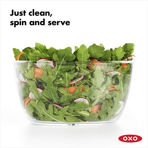 Detalle 2 de Essoreuse à salade transparente New modèle 4.0 – OXO