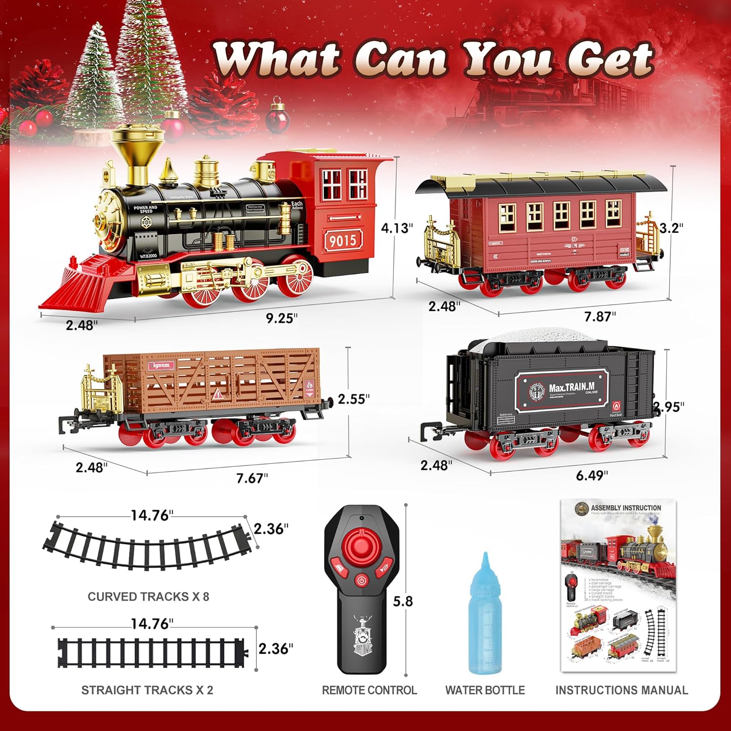 Thumbnail 6 de Hot Bee remote control train set 8 commands