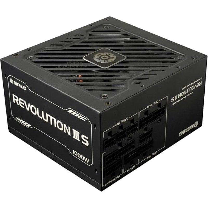 Detalle 2 de Enermax Revolution III S 1000W: fuente de alimentación ATX 3.1 80+ Platinum, modular