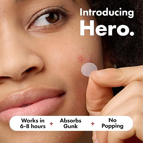 Detalle 2 de Mighty Patch Original Spot Patches by HERO COSMETICS (36 patches) – Overnight Hydrocolloid Acne Treatment