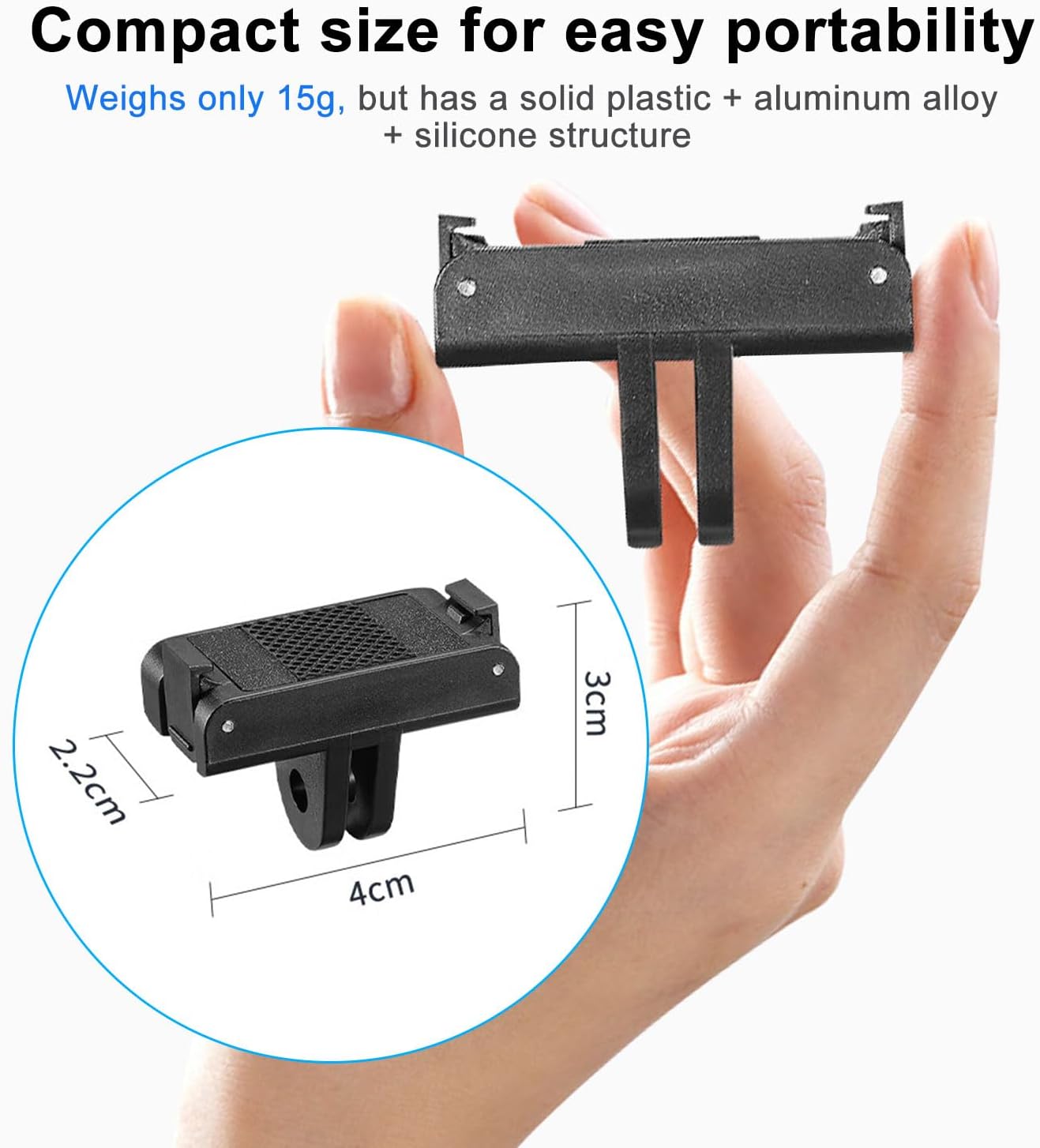 Thumbnail 6 de FiTSTILL Action Camera Magnetic Adapter Mount