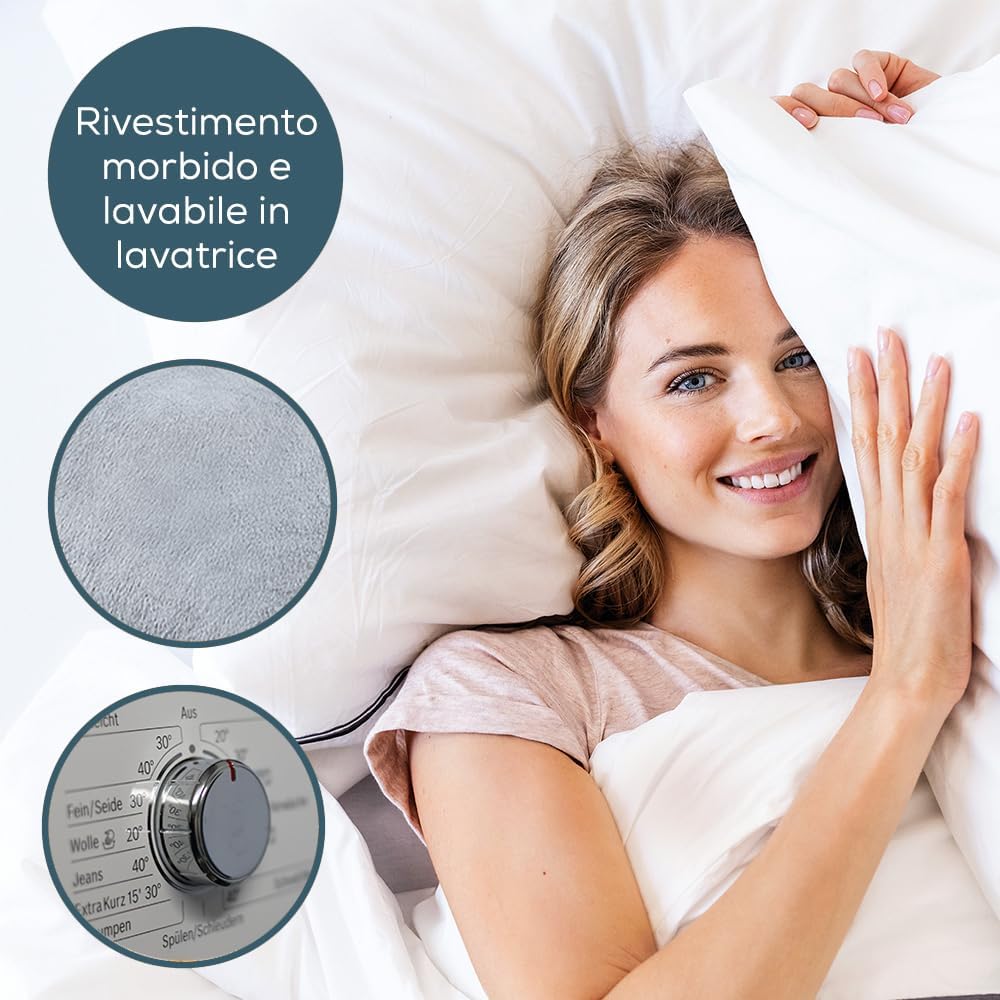 Thumbnail 3 de Beurer MG 145 cuscino massaggiante shiatsu riscaldante per schiena, collo e gambe (grigio)