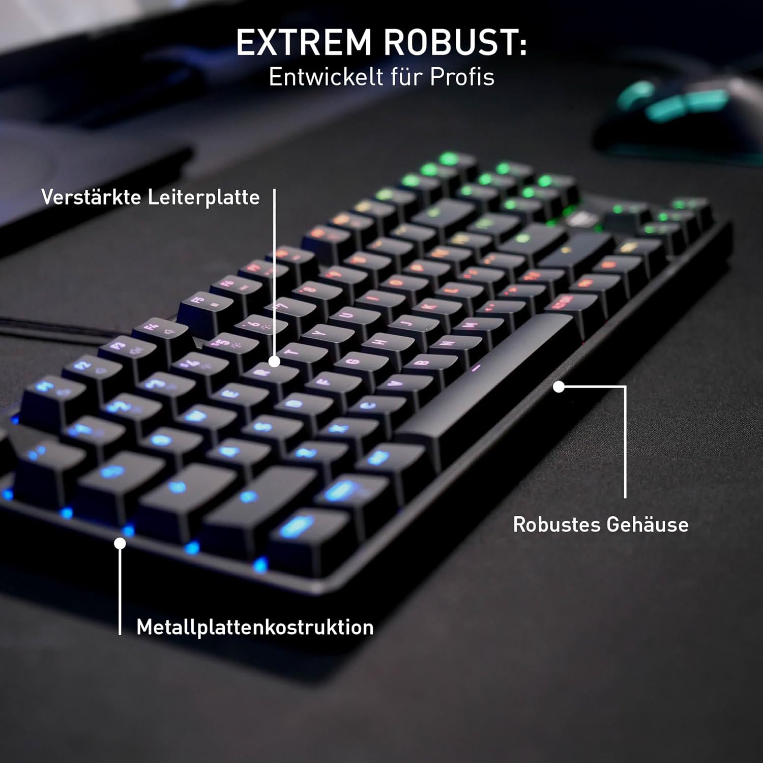 Thumbnail 3 de CHERRY XTRFY K4V2 TKL Gaming Tastatur 1000 Hz