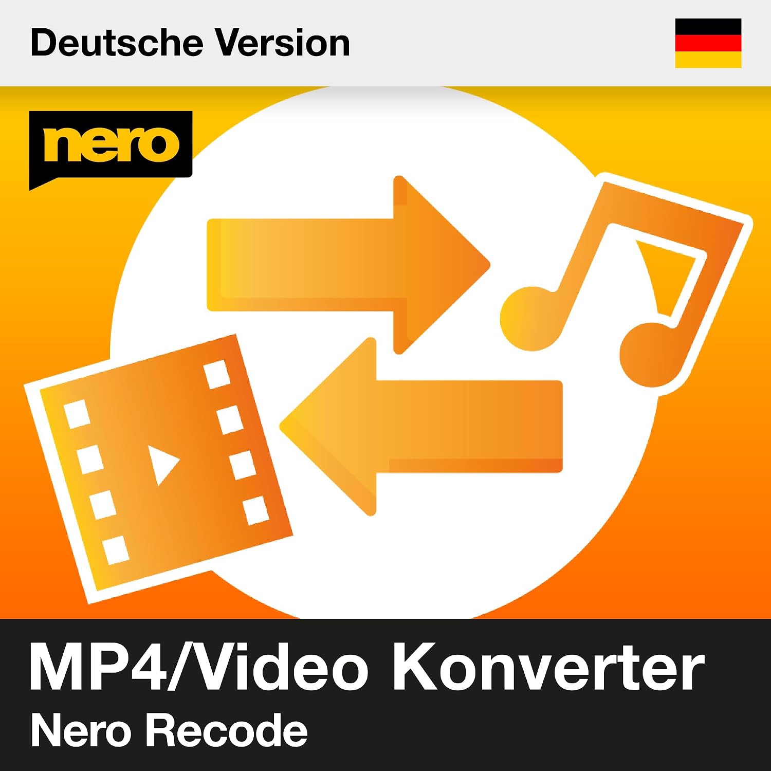 Nero Recode – Audio- & Video-Konverter mit DVD-Ripping, unlimitierte Lizenz für 1 PC