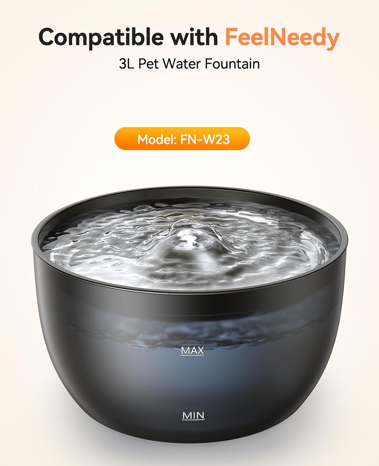 Thumbnail 1 de FEELNEEDY Original Filter für Katzenbrunnen FN-W23 – 6 Filter + 6 Wasserpumpen, 3-Monats-Vorrat