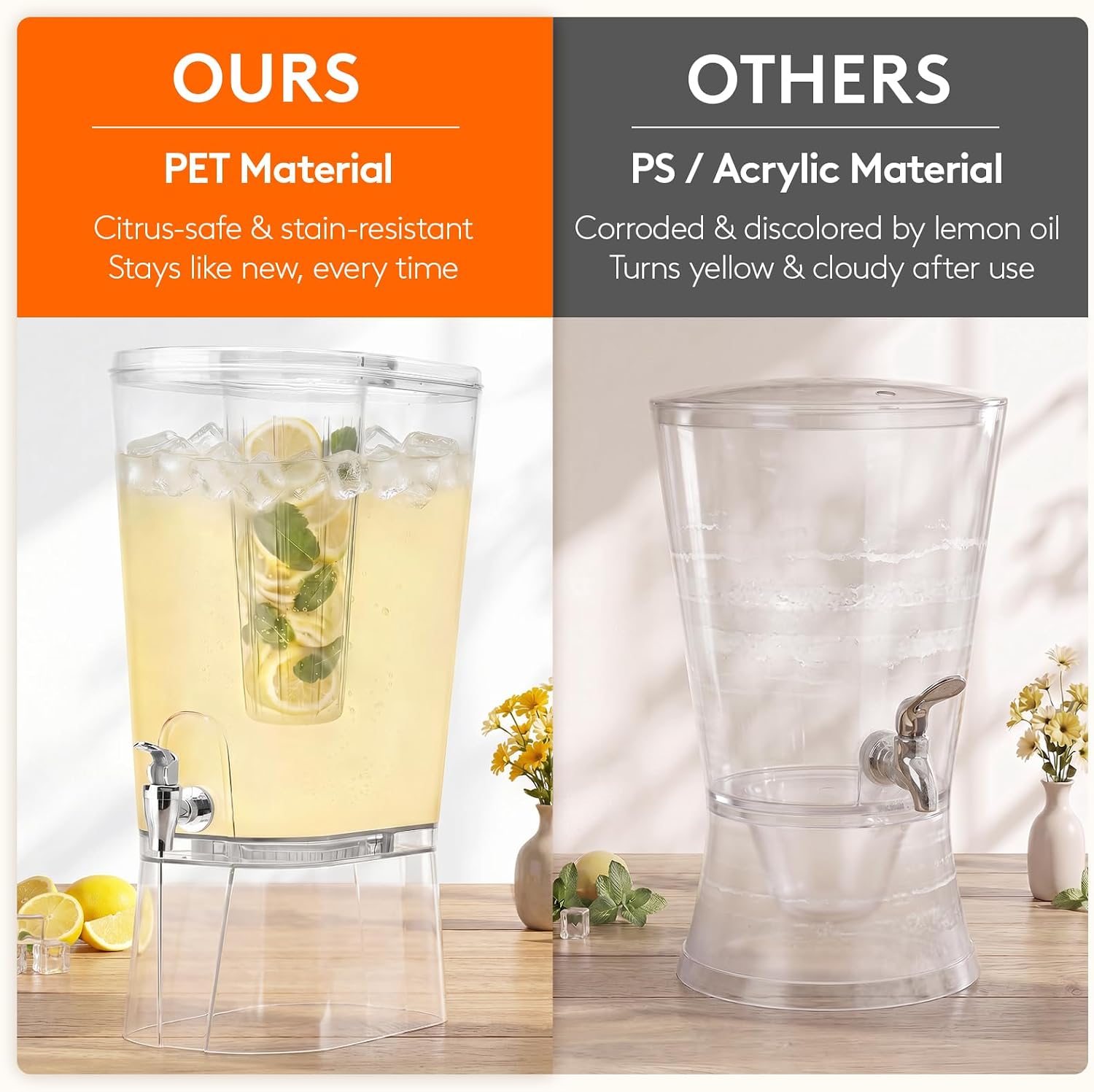 Thumbnail 5 de Lifewit 3 Gallon Drink Dispenser for Parties: Large, BPA-Free, Leak-Proof Beverage Container