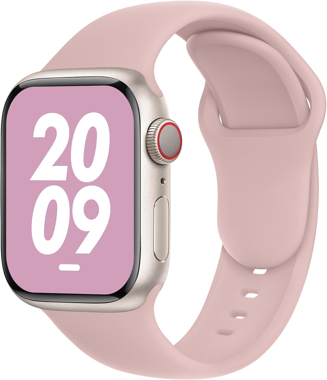 Thumbnail 6 de DONEGANI C1A bracelet silicone pour Apple Watch – 40–49 mm, compatible série 10 à 1, hommes et femmes