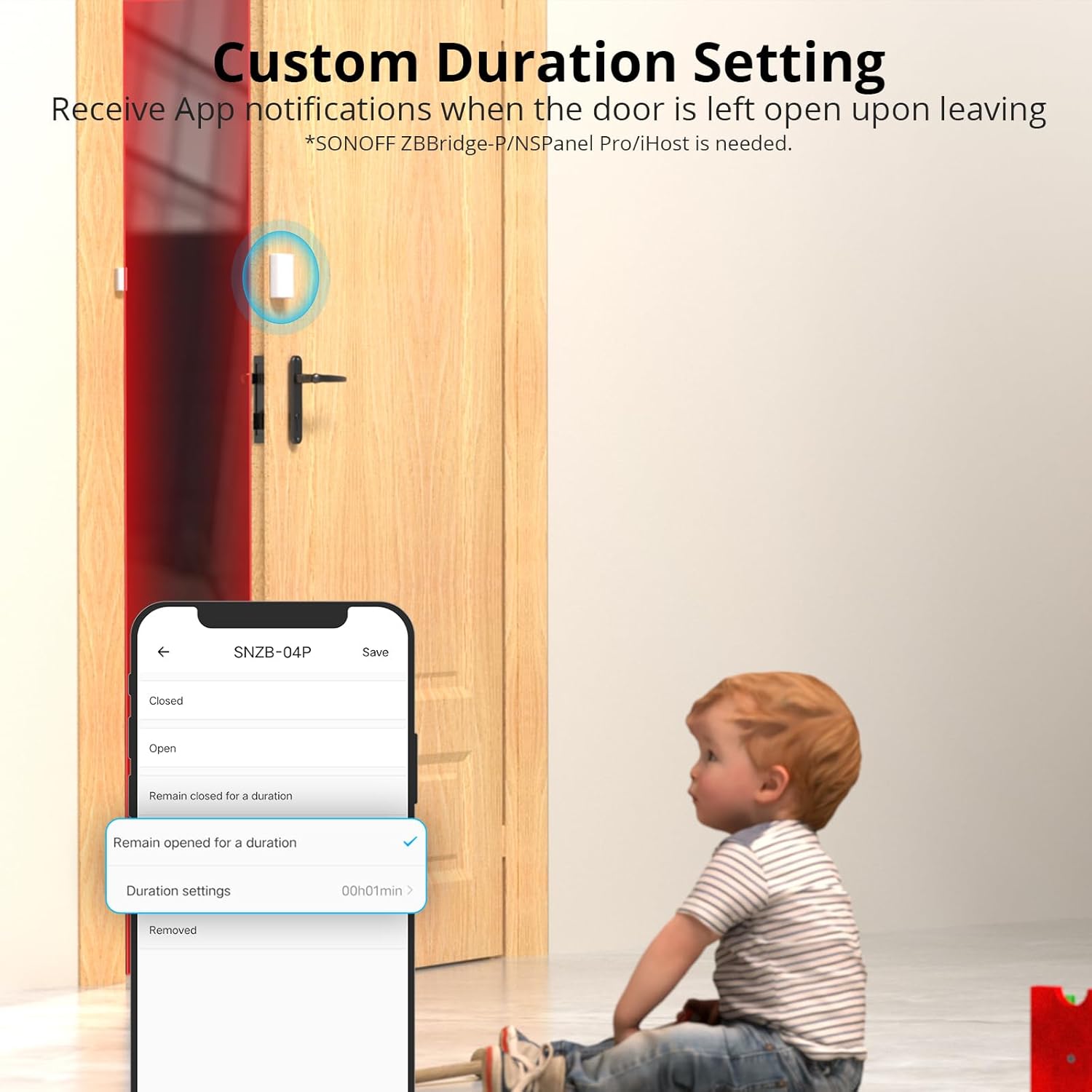 Thumbnail 4 de SONOFF SNZB-04P Zigbee Door Window Sensor with Tamper Alerts