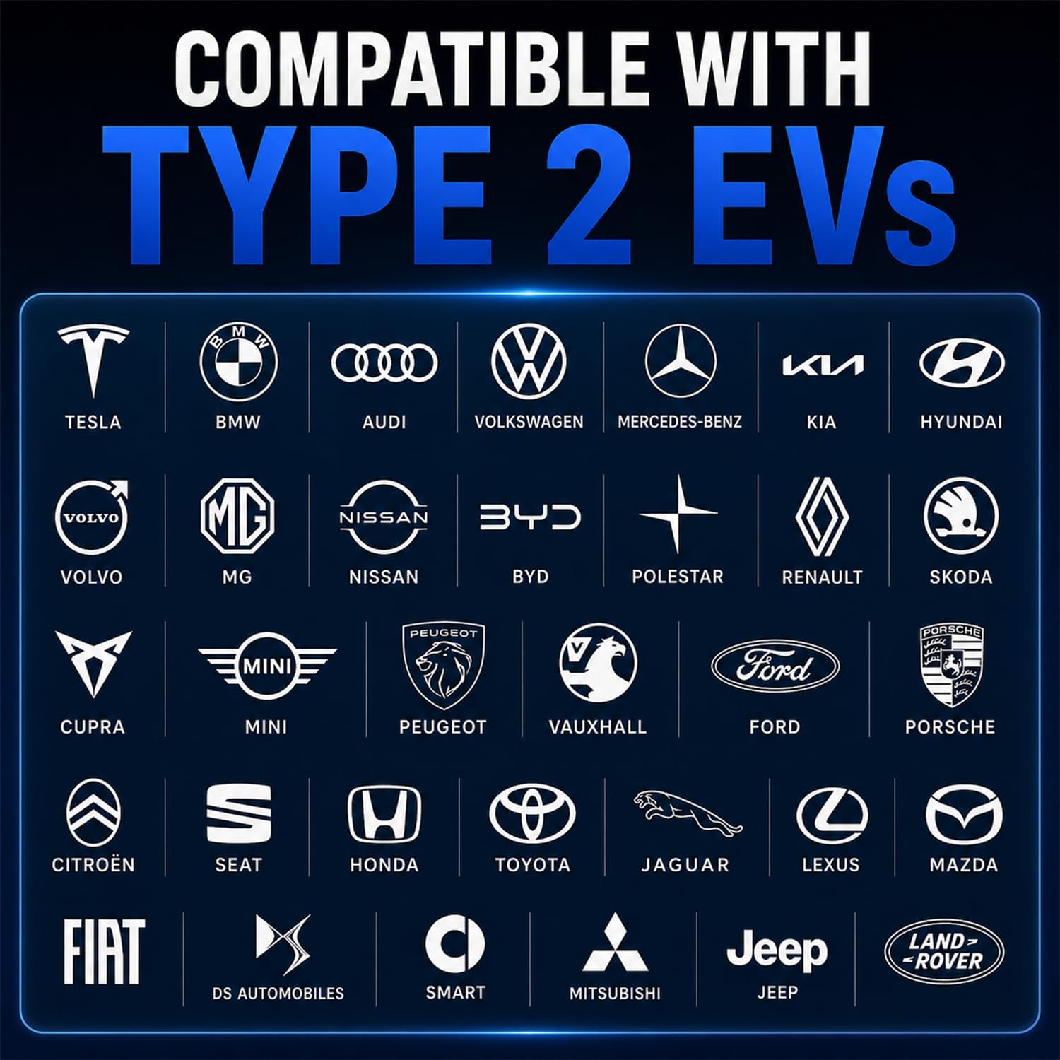 Thumbnail 4 de Type 2 charging cable 7.4kW 32A 10m