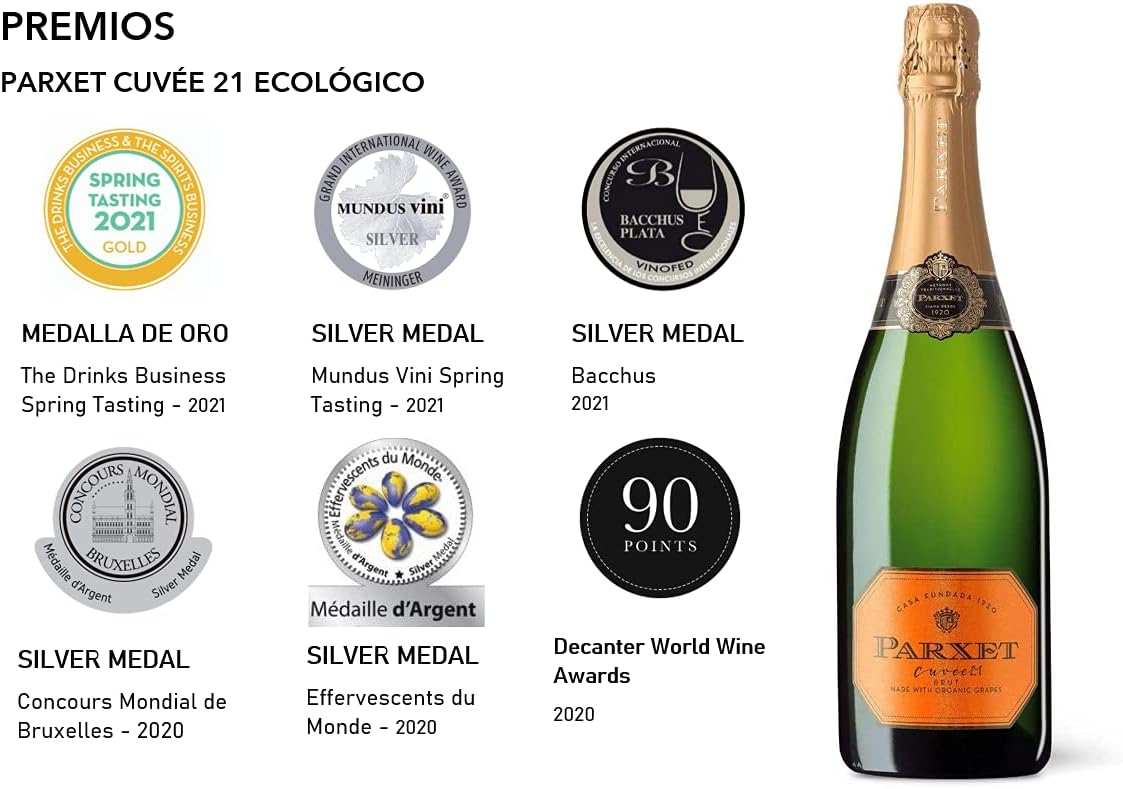 Thumbnail 1 de Parxet Cuvée 21 Ecológico 🍾 - Cava Brut 75cl