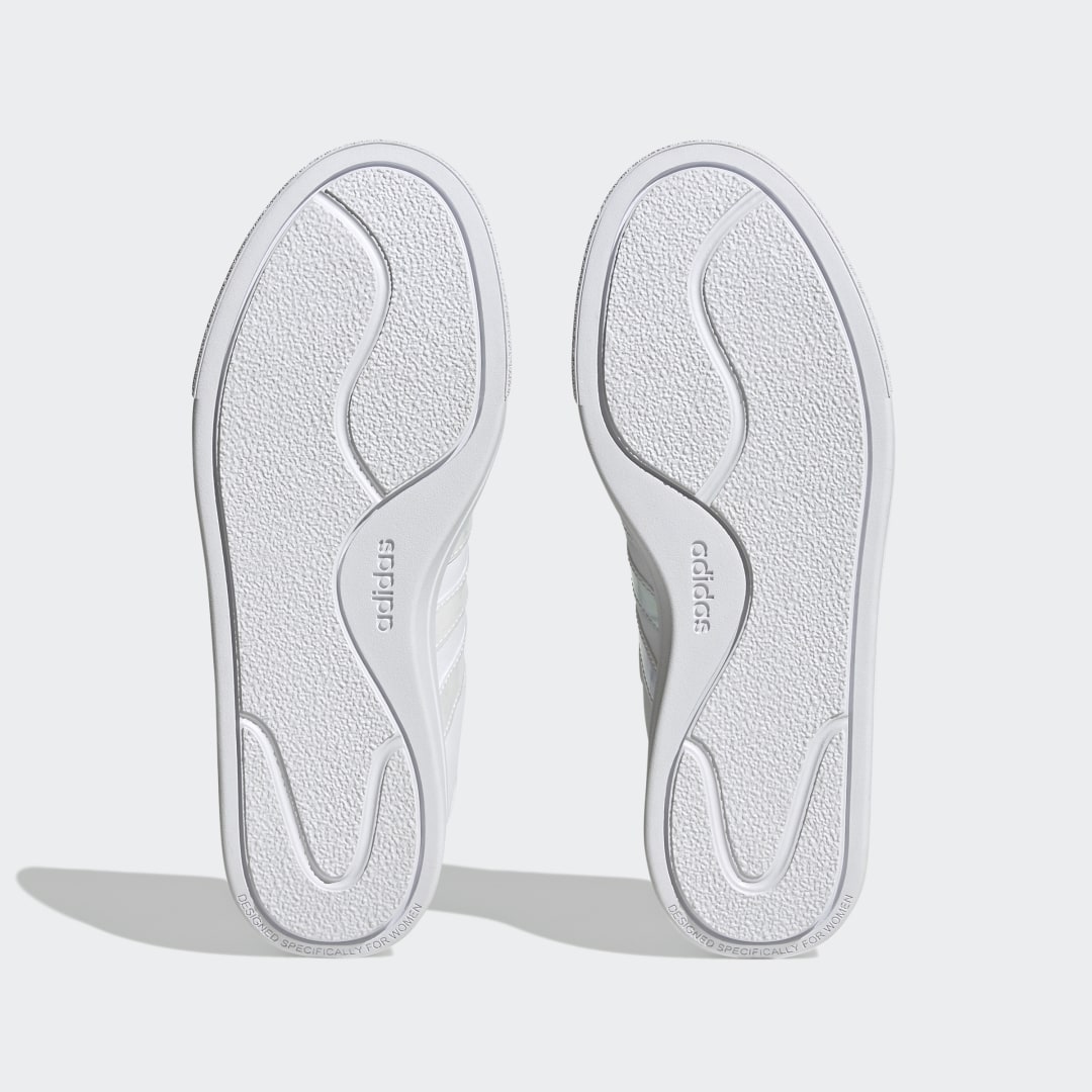 Detalle de Zapatilla Court Platform Adidas — color Blanco