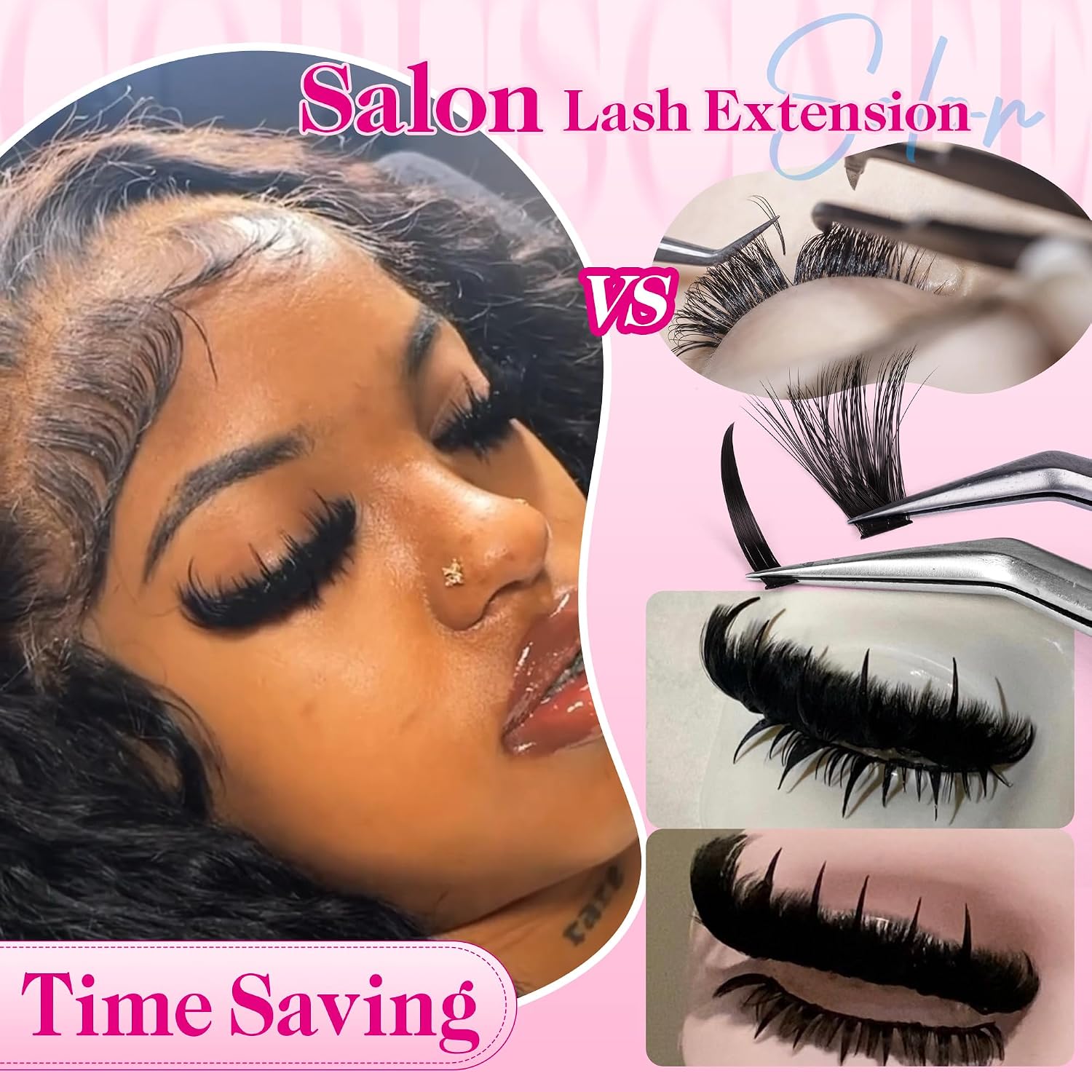 Thumbnail 3 de Coruscate Lash Clusters 100D Long 12-20mm