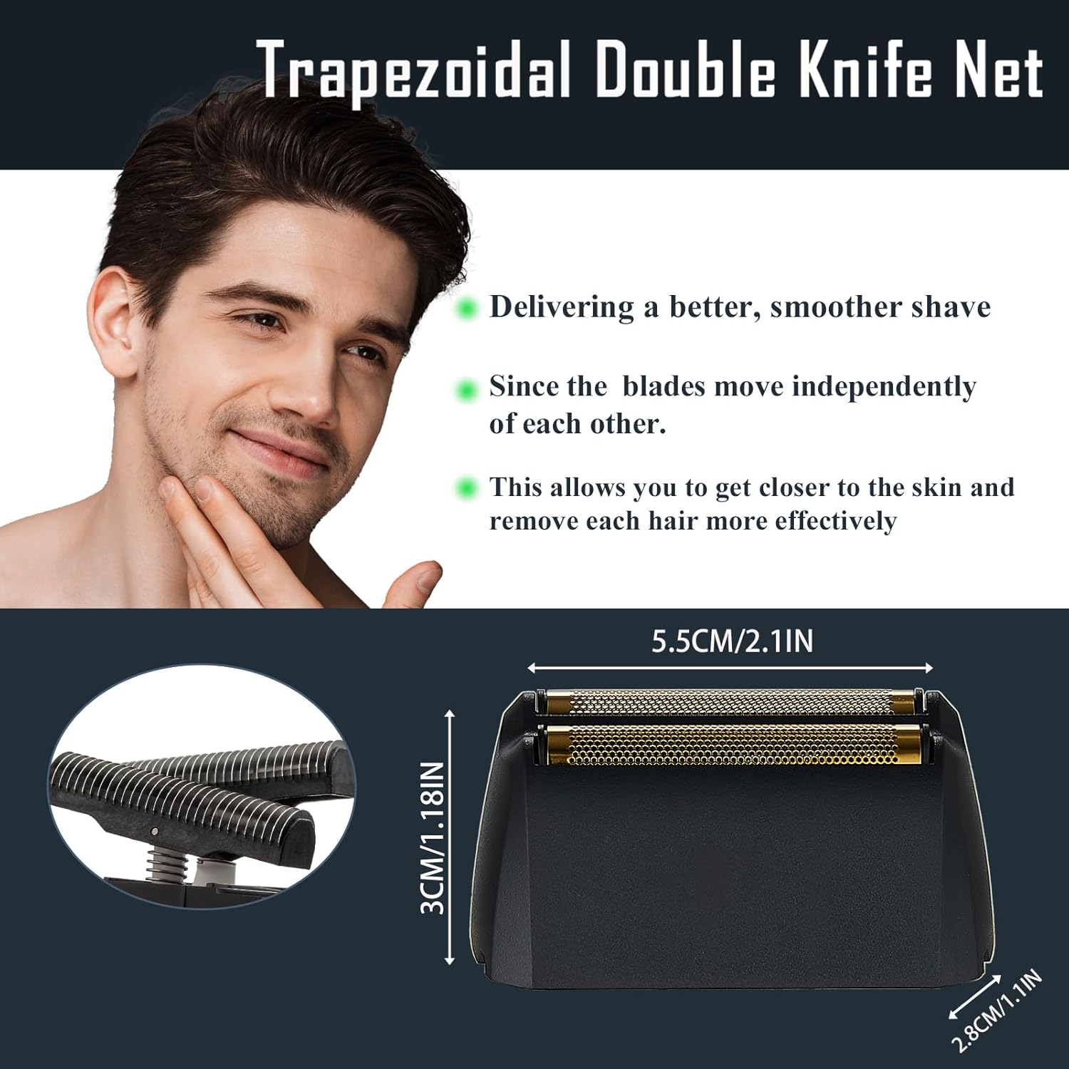 Detalle 2 de Ricambio lama e lamina Wahl Vanish 5 Star 2 pz