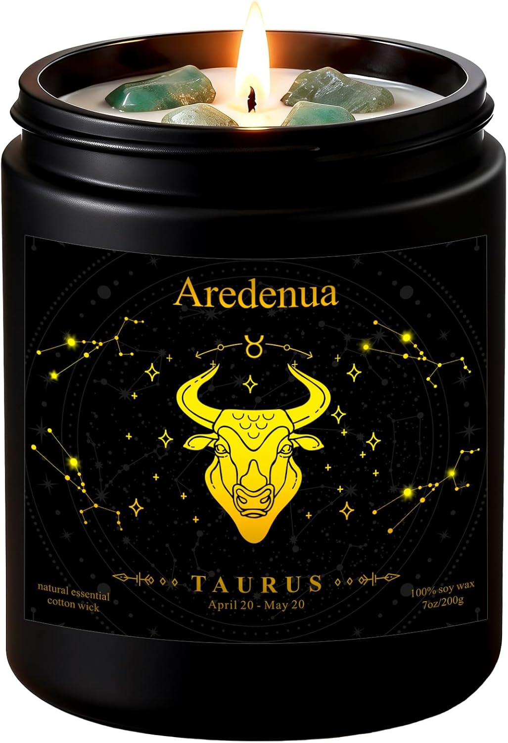 Detalle de Taurus Zodiac Candle, 7 oz