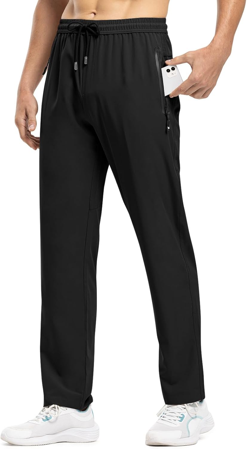 Thumbnail 1 de TBMPOY Men's Lightweight Hiking Travel Pants – Quick-Dry, 4-Way Stretch, Zip Pockets