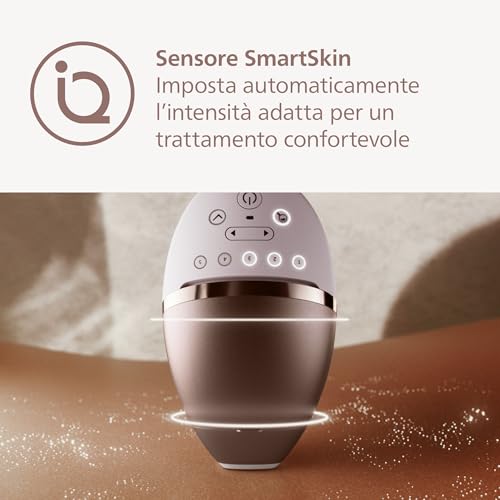 Detalle de Philips Lumea 9000 Series BRI955/00 – Epilazione IPL con SenseIQ, 3 accessori e opzione cordless