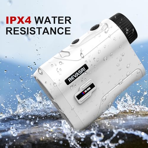 Detalle de REVASRI Golf Rangefinder with Slope, Pin Lock Vibration and Rechargeable Battery