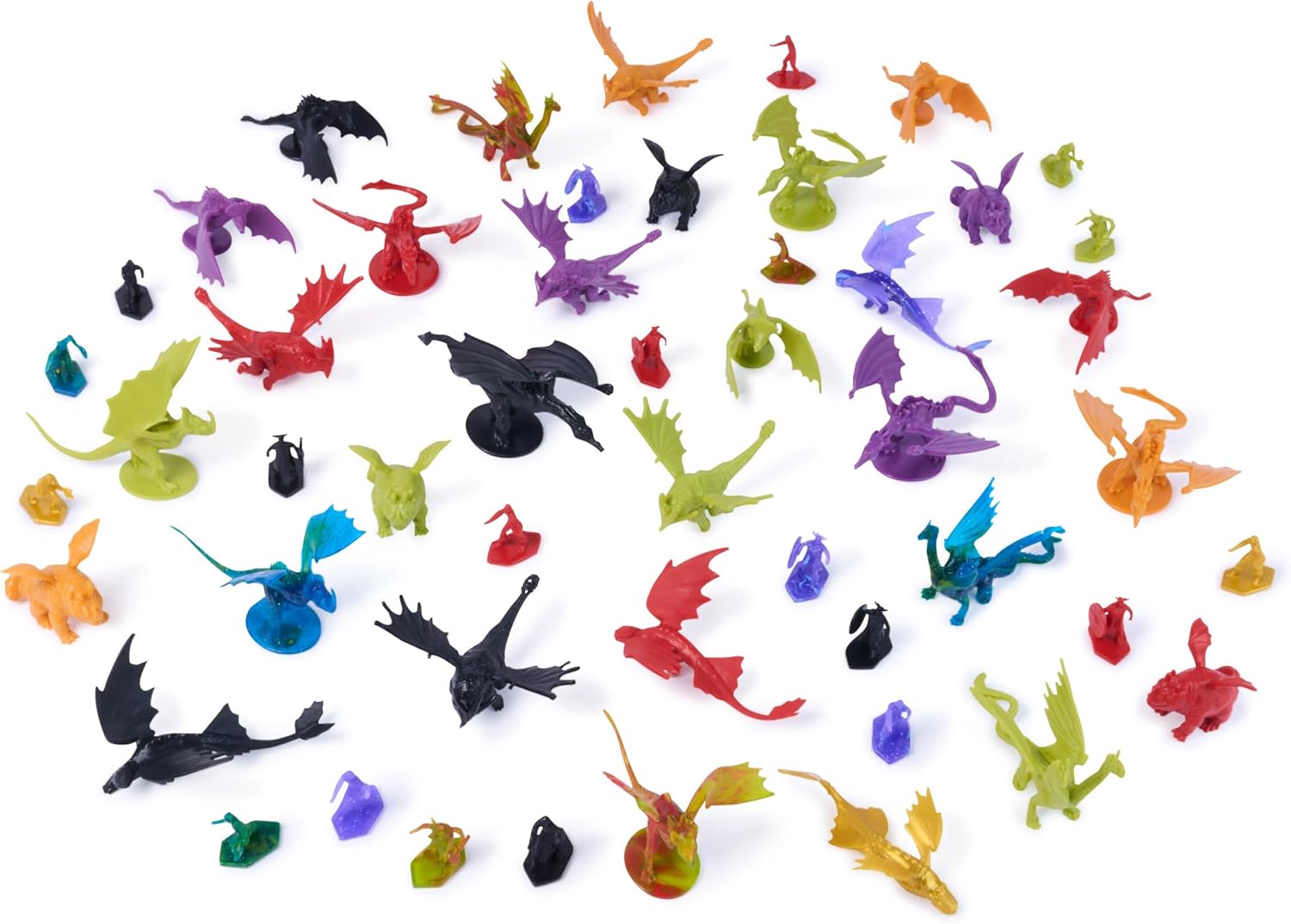 Detalle 2 de Dreamworks Dragons: World of Berk Dragon Flock Arena – 50 Dragons & Vikings Figures