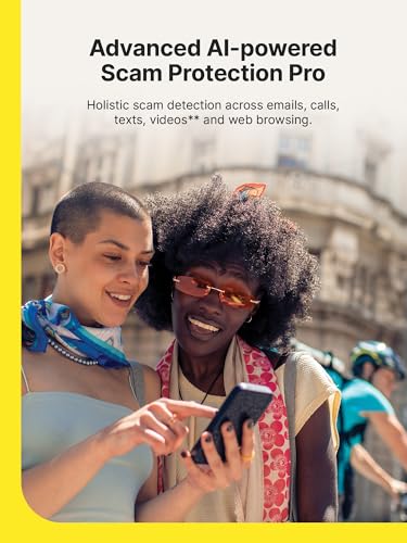 Detalle de Norton 360 for Amazon: Antivirus for Up to 3 Devices with AI Scam Protection, VPN & Dark Web Monitoring