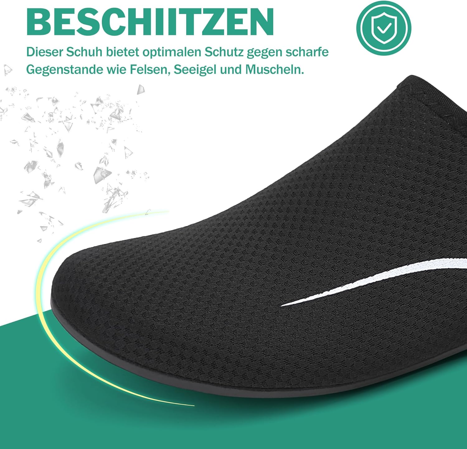Thumbnail 5 de Sixspace Badeschuhe Unisex – Schnelltrocknende Aquaschuhe für Strand, Pool, Surfen und Yoga
