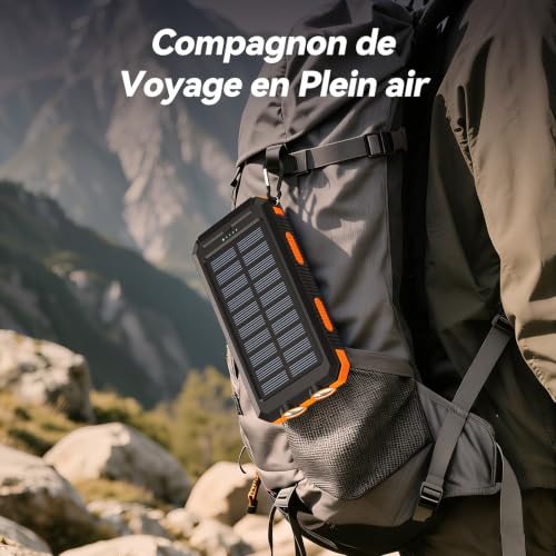 Thumbnail 6 de Vikeri Batterie Solaire 26800 mAh – Charge rapide et énergie verte pour l'extérieur