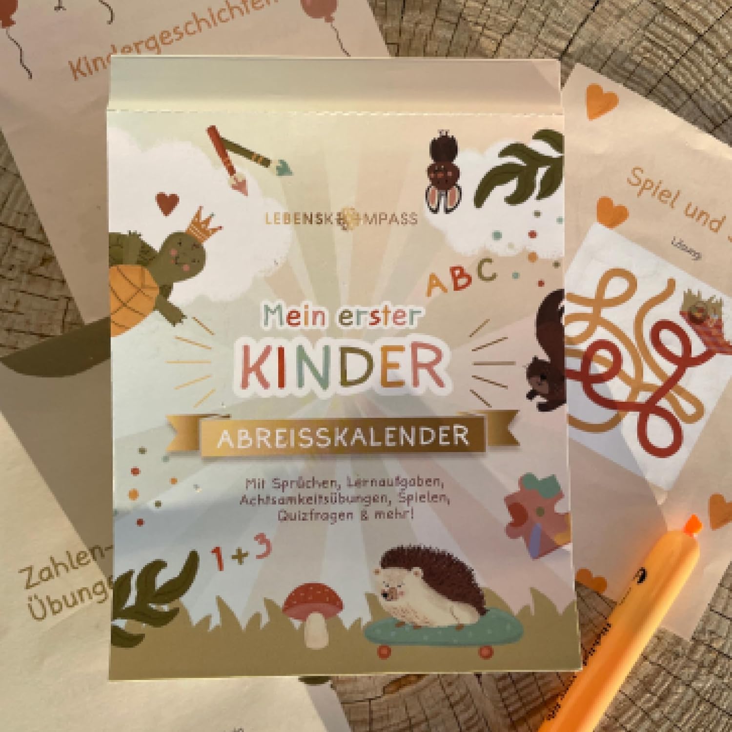 Thumbnail 3 de Lebenskompass Abreißkalender Kinder 365 Tage