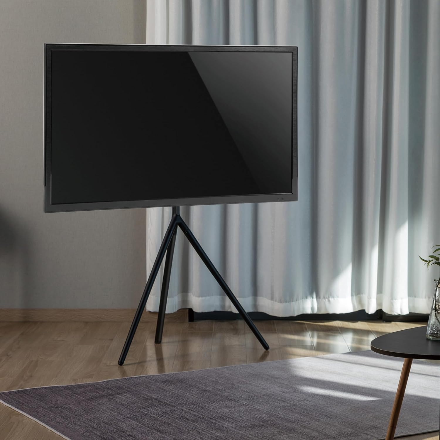 Thumbnail 6 de pro.tec Support TV trépied antidérapant pour écrans jusqu’à 65 pouces (VESA 200×200 à 400×400) – 40 kg, noir