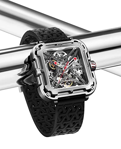 Thumbnail 1 de CIGA Design X SUV Automatic Mechanical Watch for Men, Space Silver