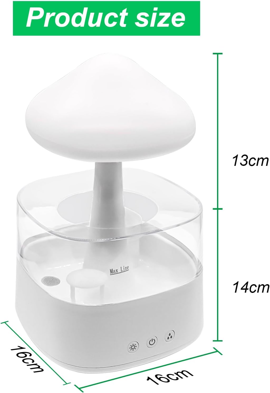 Thumbnail 5 de Humidificador nube de lluvia 450 ml
