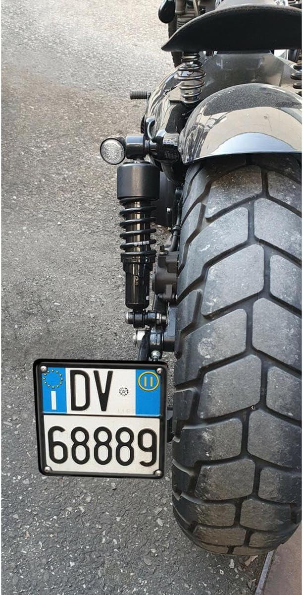 Thumbnail 3 de LAMPA 90481 Supporto targa nero – supporto per targa universale