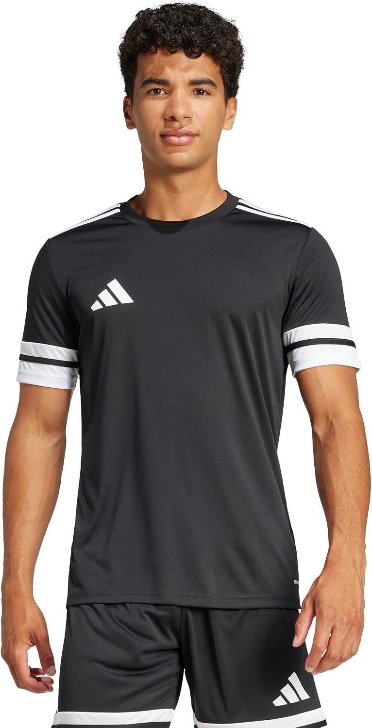 Thumbnail 1 de adidas Squadra25 Jersey Short Sleeve Shirt, Hombre, Negro/Blanco, Talla L