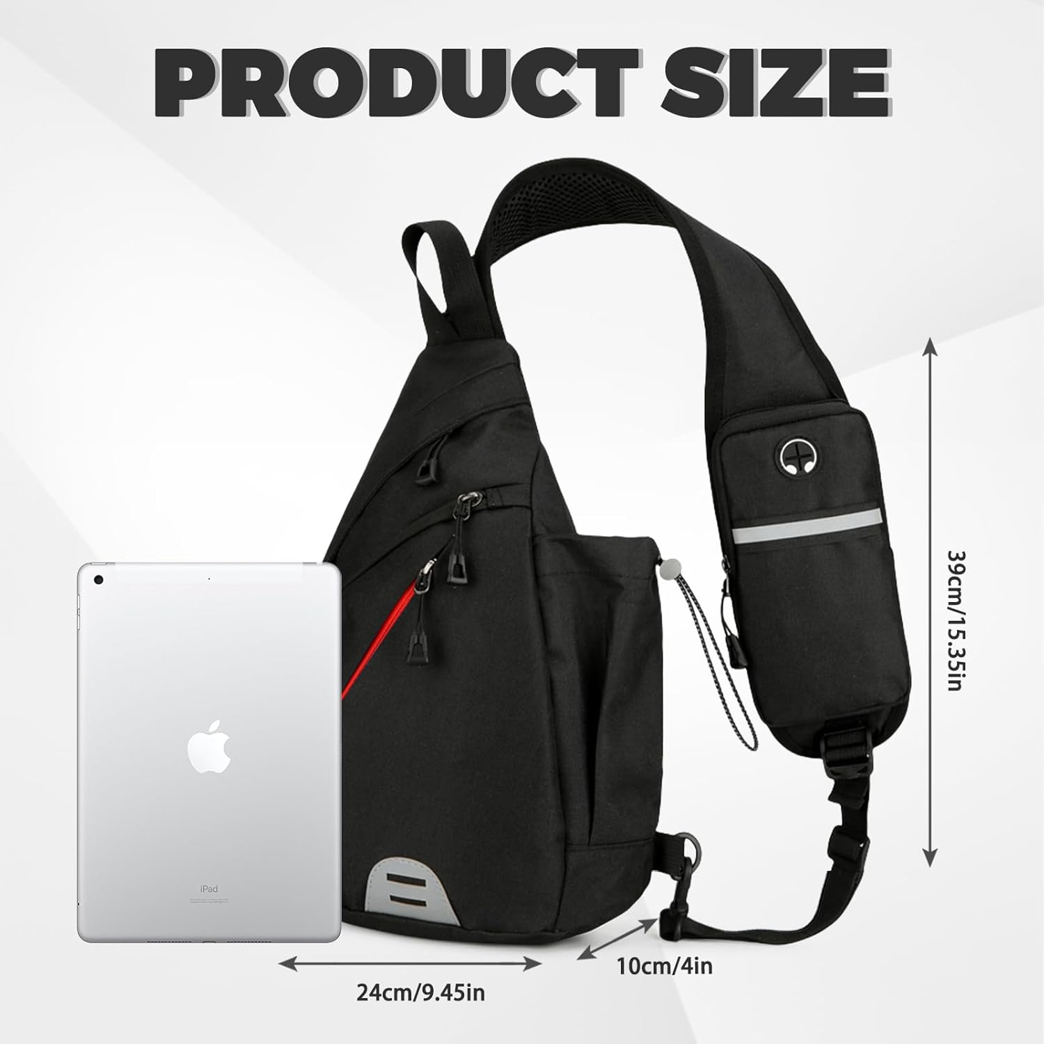 Thumbnail 1 de Aucuu Sling Rucksack – kompakte Crossbody-Tasche mit Kopfhörerloch
