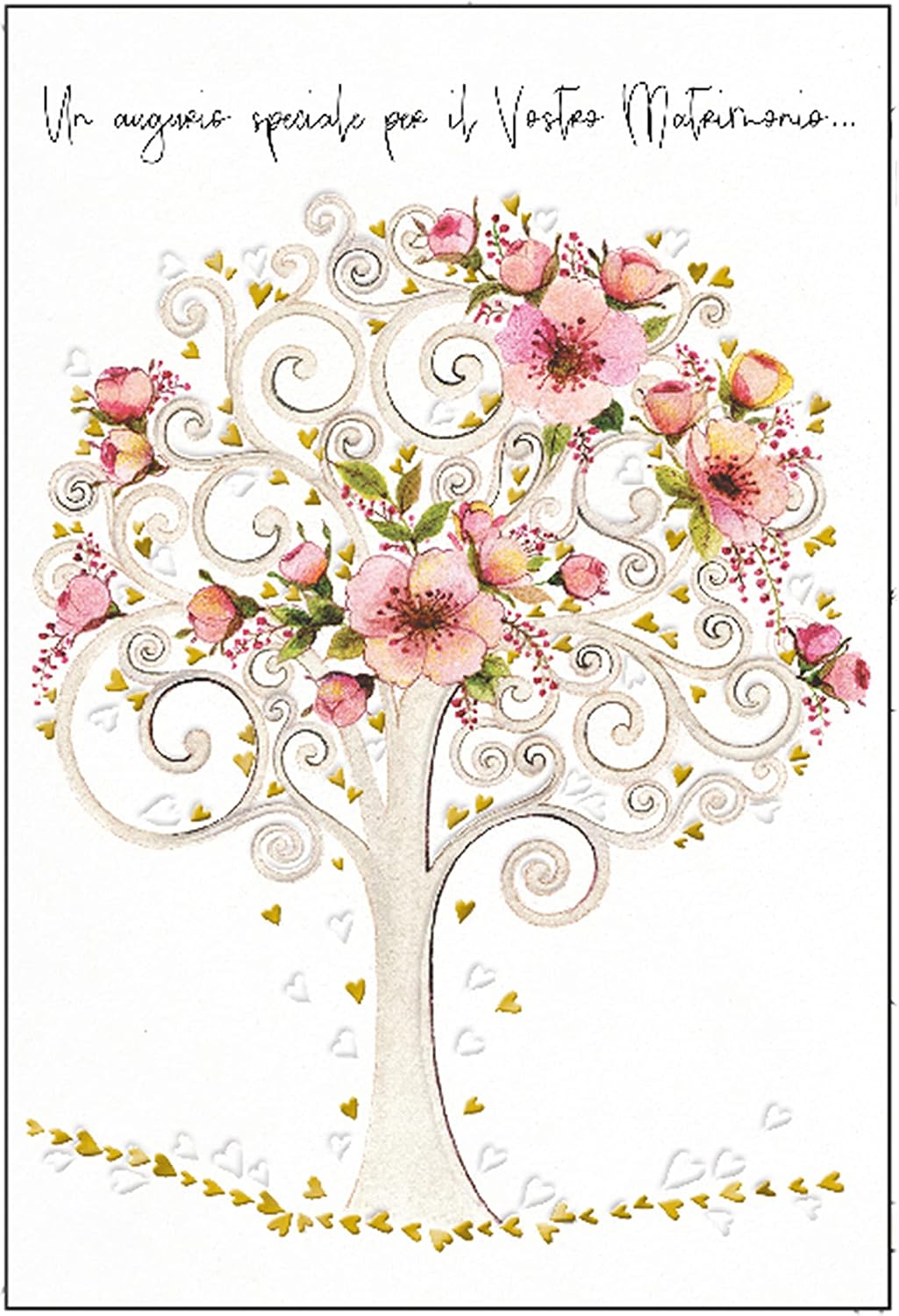 ARKRAFT biglietto auguri matrimonio con semi piantabili, formato 17 x 12 cm