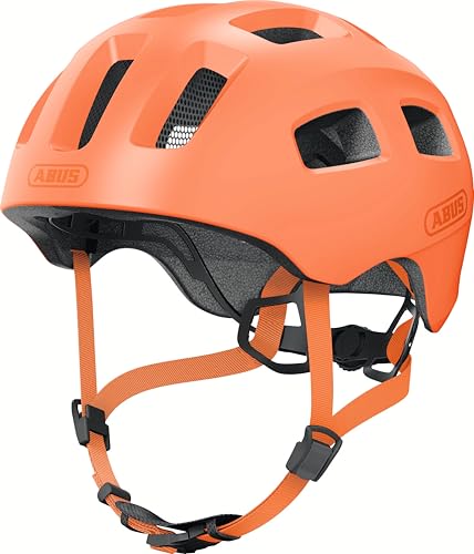 Detalle 2 de ABUS Fahrradhelm Youn-I 2.0, Mono orange, Größe M