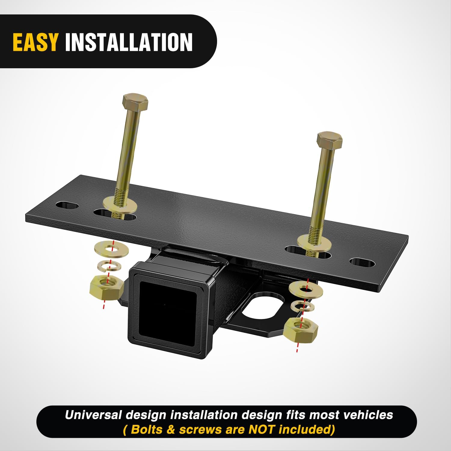 Detalle 2 de 2 Inch Step Hitch Receiver 5000 Lbs