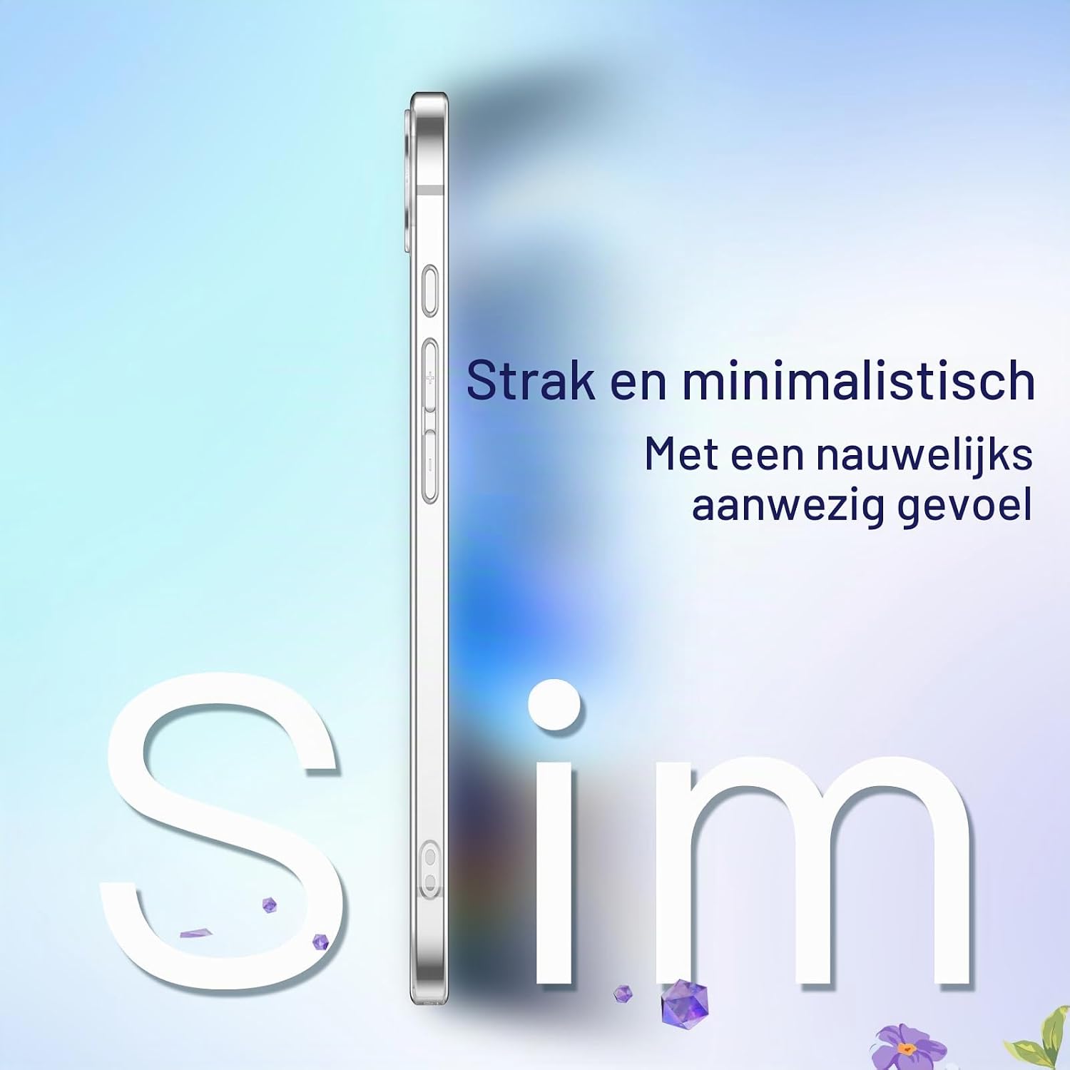 Thumbnail 2 de JETech 567B- slank hoesje voor iPhone 17e/16e, transparant en MagSafe