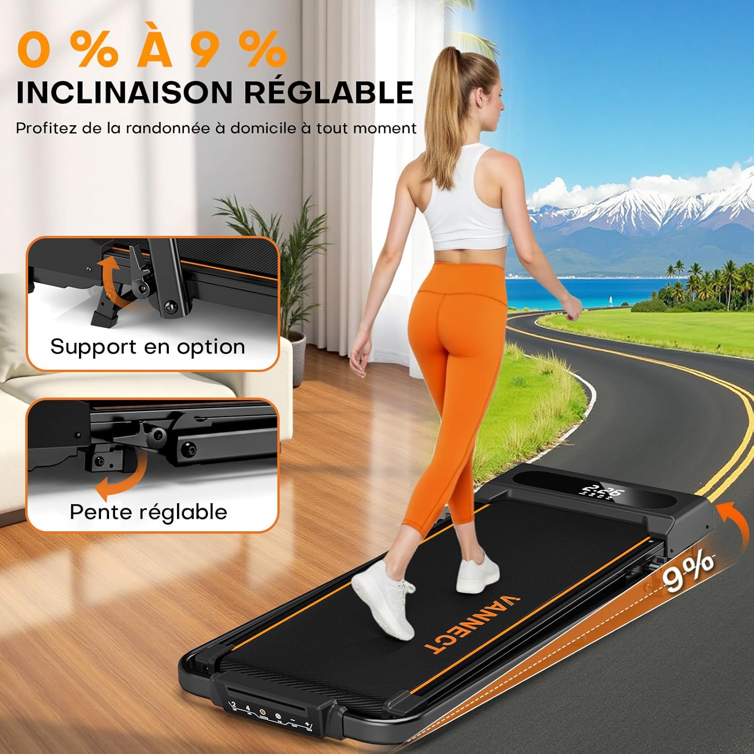 Thumbnail 1 de VANNECT Tapis de Course 6 en 1 160 kg