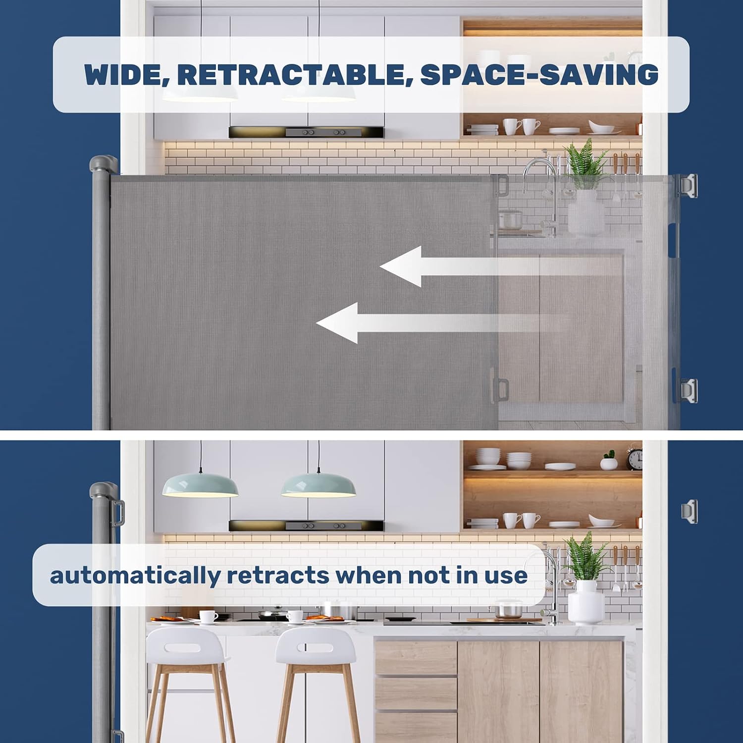 Thumbnail 3 de HollyHOME Treppenschutzgitter 180 cm 🚪