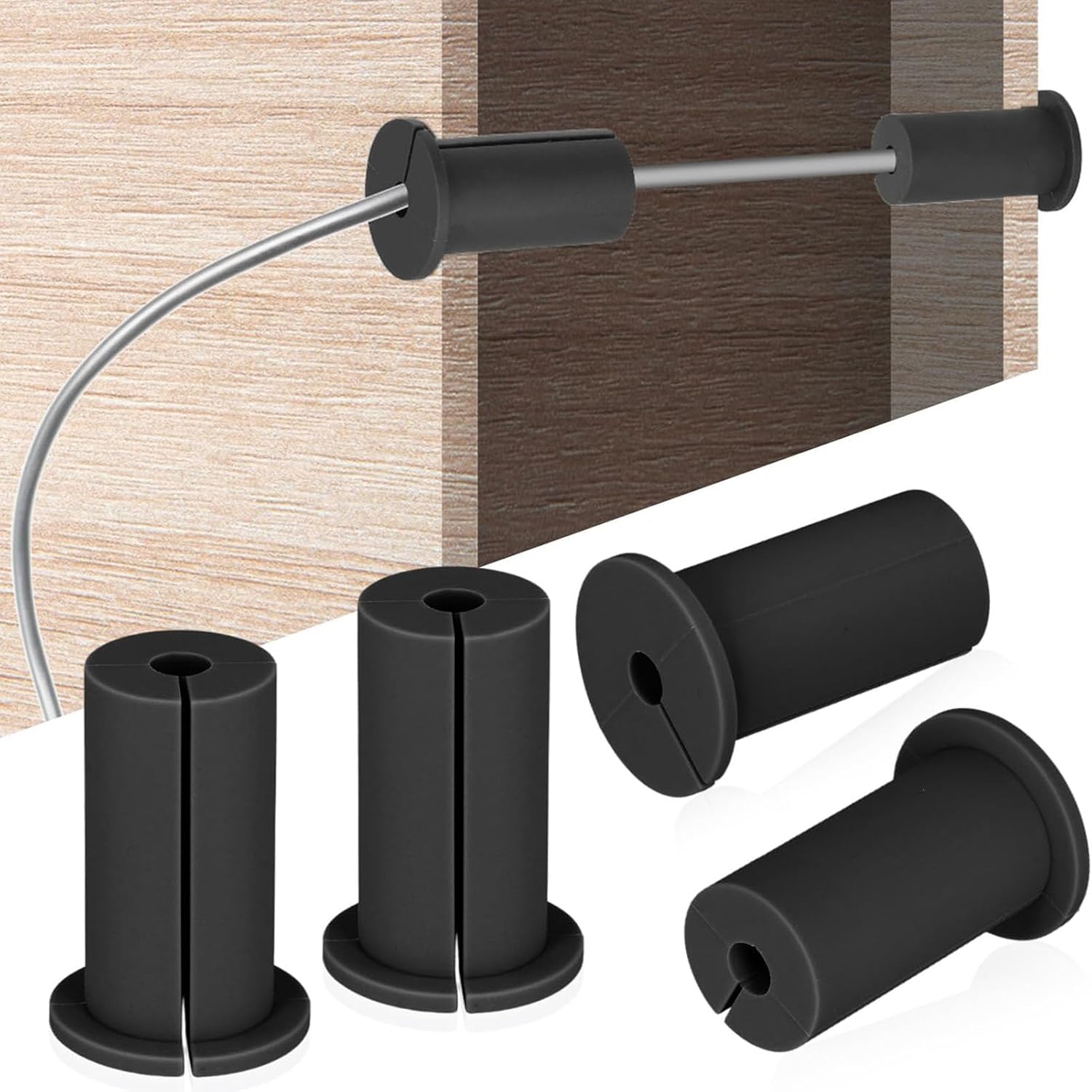 Detalle de Eujgoov Cable Grommet Rubber