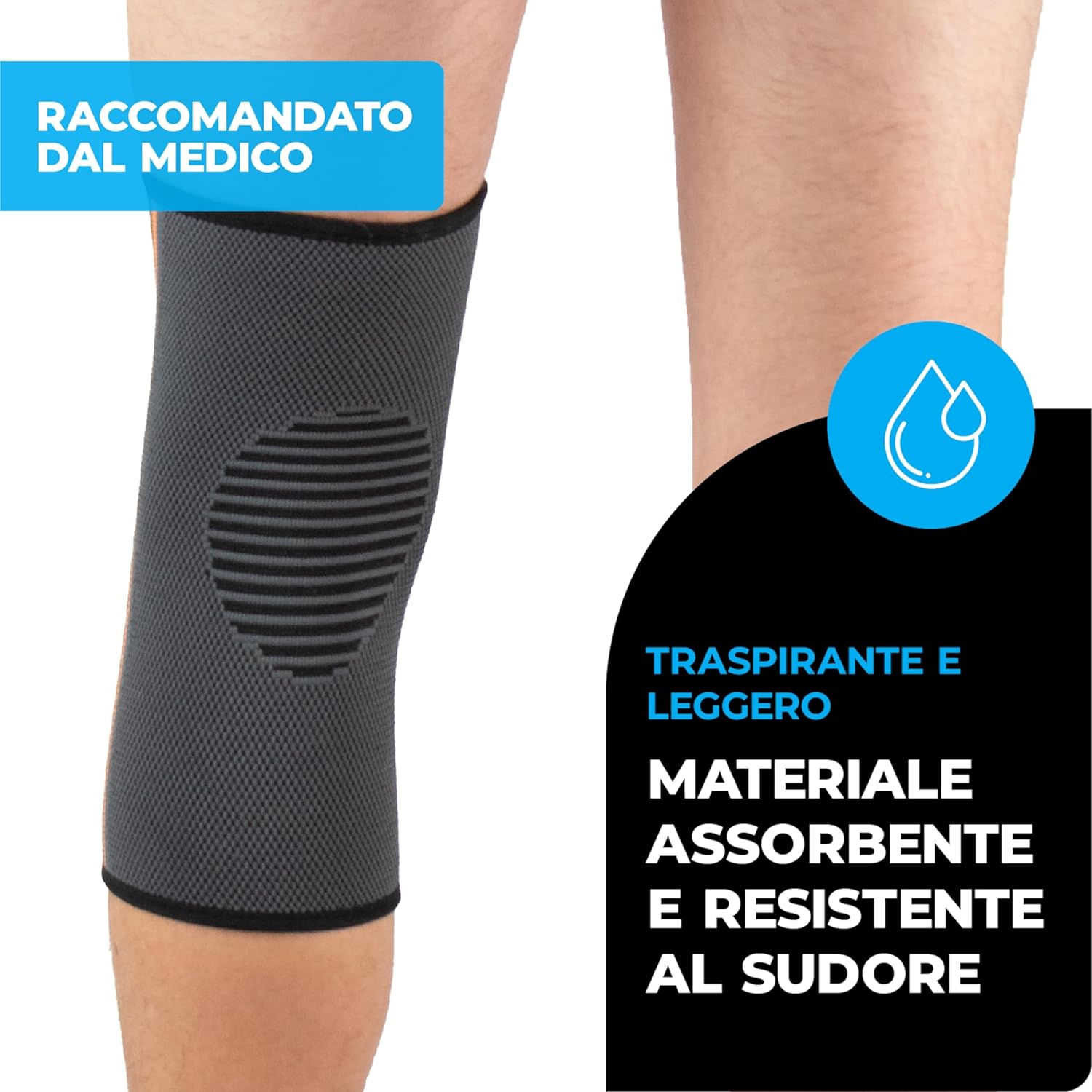 Thumbnail 4 de VITTO Osgood Schlatter: Ginocchiera sportiva per bambini dai 4 ai 14 anni (M)
