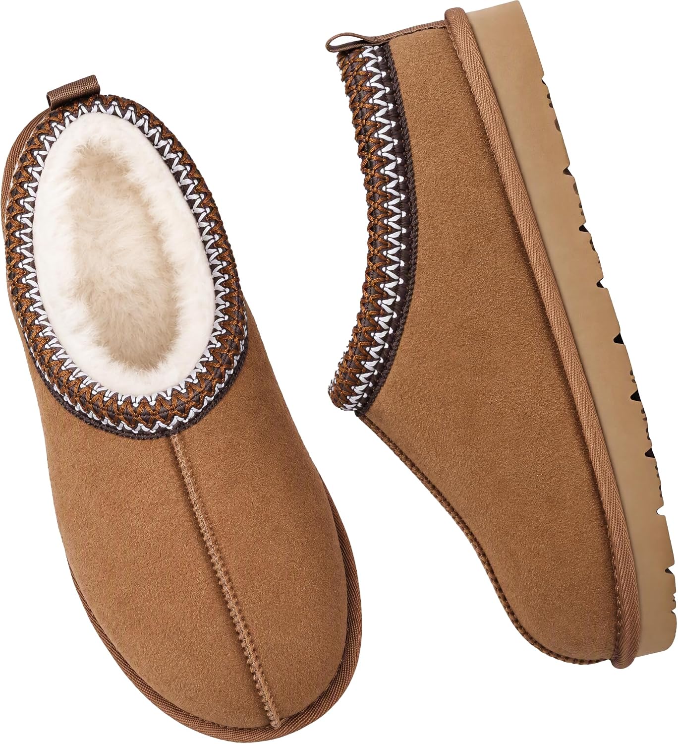 Detalle de Secuyner Women's Slippers in Genuine Suede