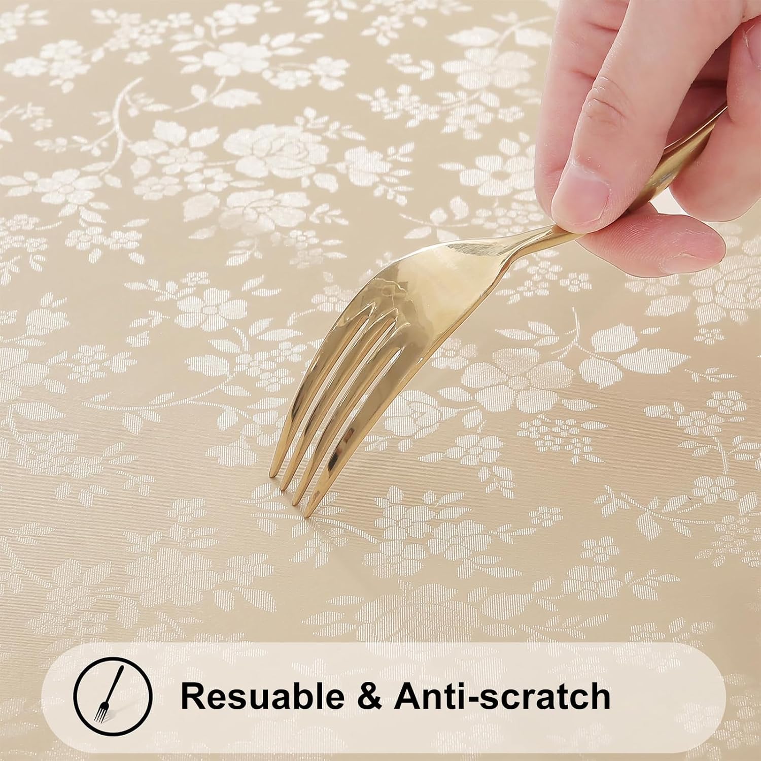 Thumbnail 4 de Smiry Rectangle Table Cloth 60" x 84
